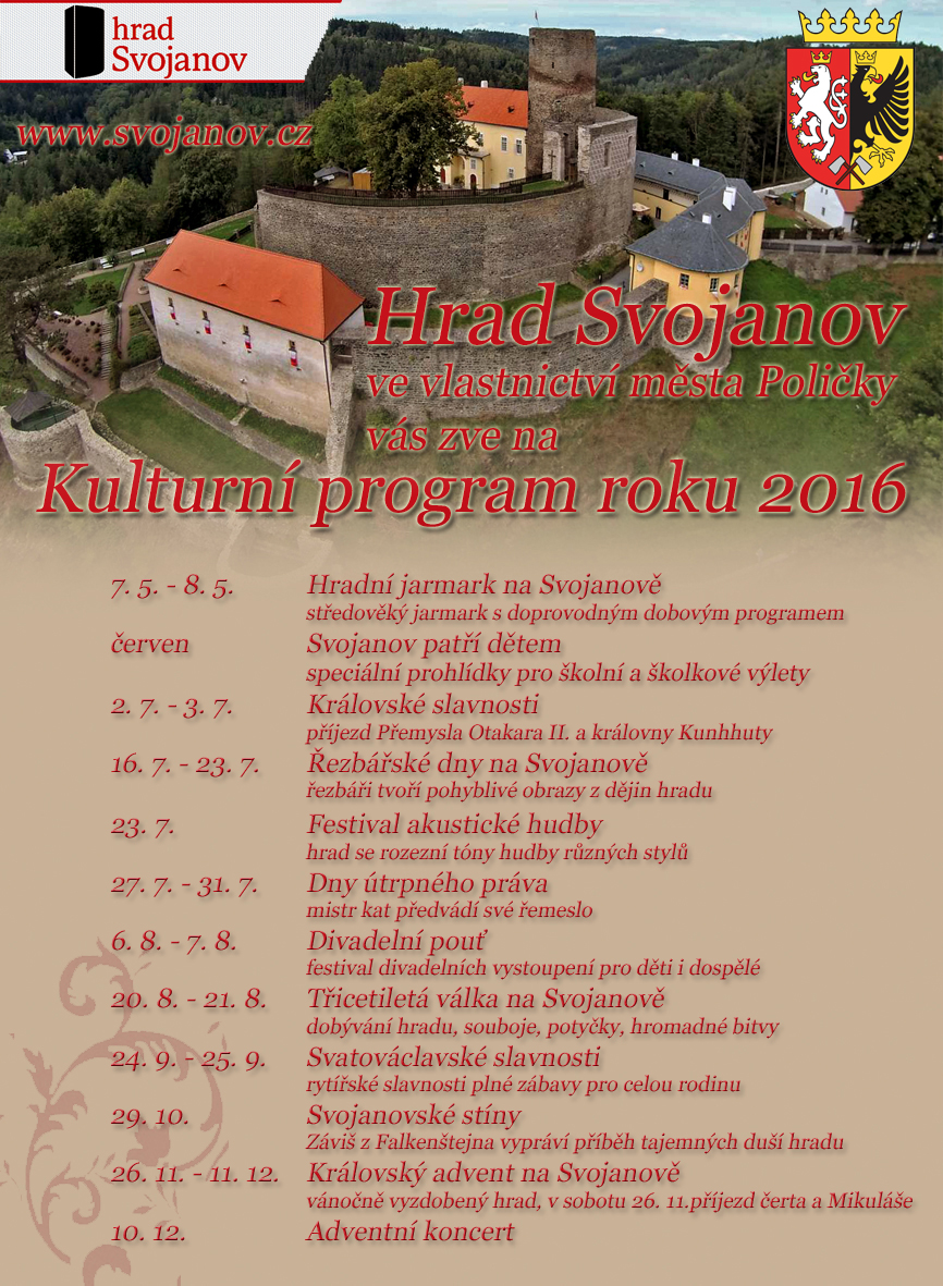 Svojanov Oficiální stránky hradu