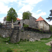 Jižní část parkánů před provedením obnovy