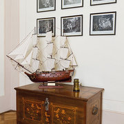Model lodi Victory v panském pokoji